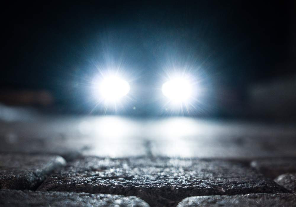 Las luces en los vehículos 